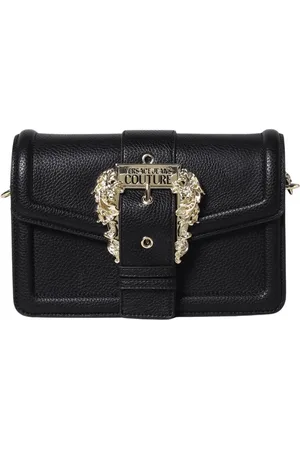 VERSACE Torebki, Kobieta, Czarny, ONE SIZE, Elegancka Torba na Ramię