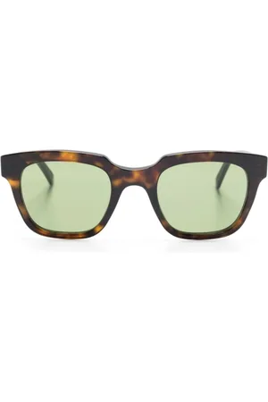 Retrosuperfuture Akcesoria, Mężczyzna, brązowy, ONE SIZE, Eleganckie Okulary przeciwsłoneczne dla stylowego wyglądu