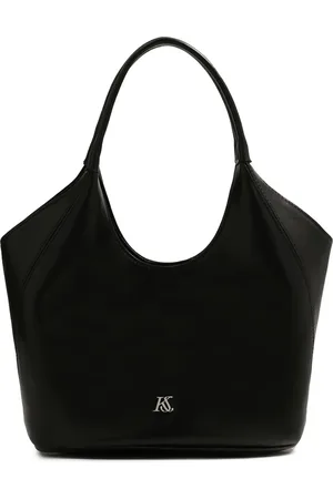 Kazar Torebki, Kobieta, Czarny, ONE SIZE, Czarna torba na ramię z dwoma uchwytami