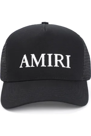 AMIRI Akcesoria, Mężczyzna, Czarny, ONE SIZE, Bawełna, Trucker Cap z logo Core