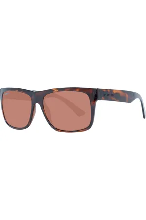 Serengeti Akcesoria, unisex, brązowy, ONE SIZE, Brązowe Okulary Polaryzacyjne Styl Trapezowy