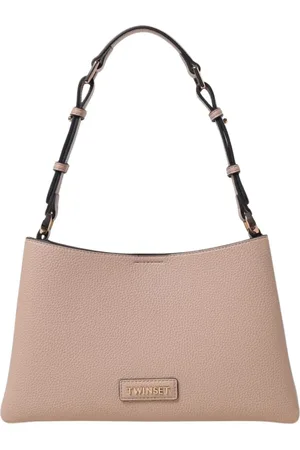 Twin-Set Torebki, Kobieta, Różowy, ONE SIZE, Elegancka Czarna Torebka