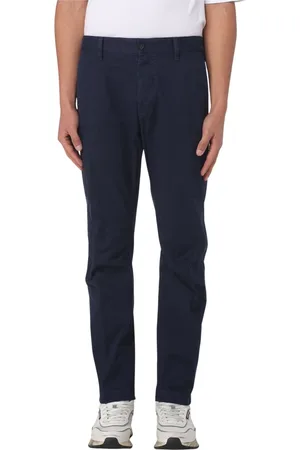 Dsquared2 Spodnie, Mężczyzna, Niebieski, XL, Spodnie Chino na Stylowe Outfity