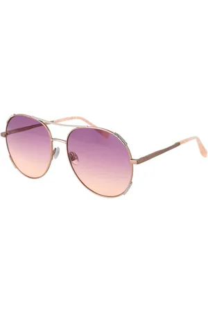 Scotch&Soda Akcesoria, Kobieta, Różowy, ONE SIZE, Różowe Okulary Przeciwsłoneczne Aviator