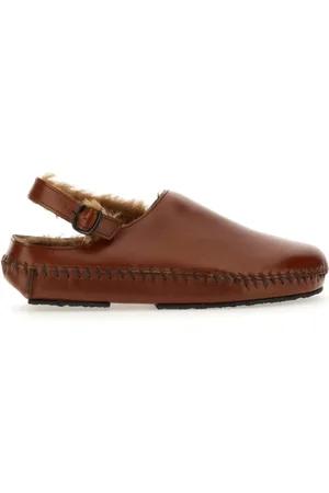 Hereu Buty, Kobieta, brązowy, 40 EU, Drewniaki z Owczej Skóry dla Kobiet