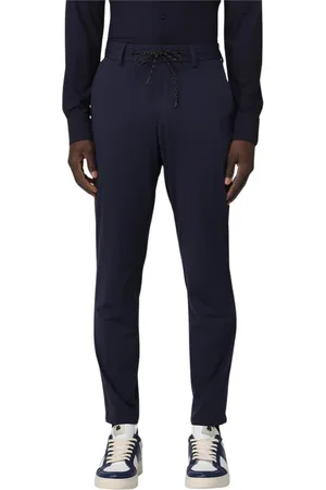 HUGO BOSS Spodnie, Mężczyzna, Niebieski, 2XL, Niebieskie Regular Fit Boss Spodnie