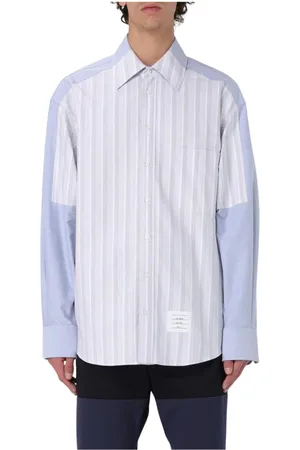 Thom Browne Koszule, Mężczyzna, Wielobarwność, S, Wielokolorowa Koszula w Paski