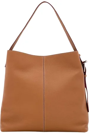 Alexander McQueen Torebki, Kobieta, brązowy, ONE SIZE, Czarna skórzana torba na ramię Tote