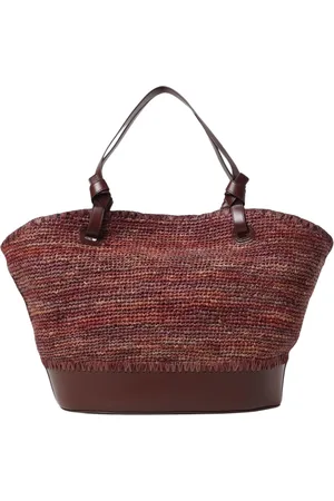 Staud Torebki, Kobieta, Czerwony, ONE SIZE, Pikowana Skórzana Torba na Ramię Elegancki Styl