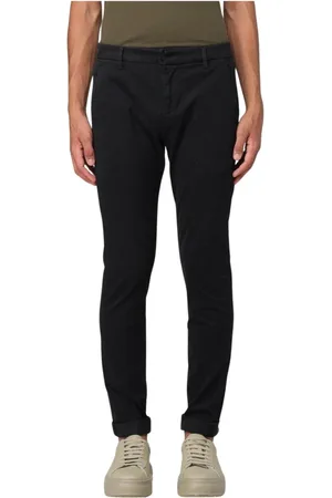 Dondup Spodnie, Mężczyzna, Czarny, W30, Slim Fit Spodnie