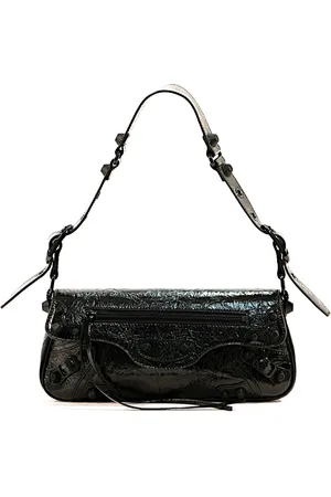 Balenciaga Torebki, Kobieta, Czarny, ONE SIZE, Len, Stylowa Skórzana Torba