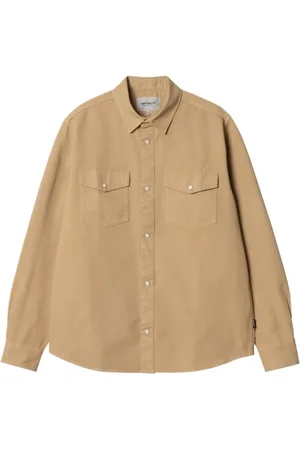 Carhartt Koszule, Mężczyzna, brązowy, M, Koszula Santa Fe