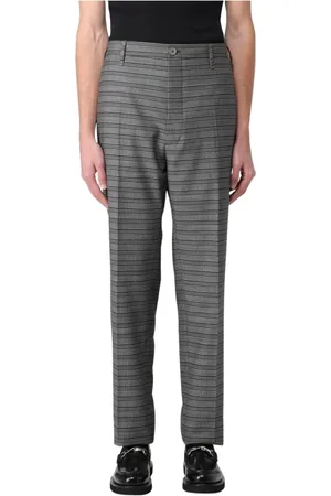 Vivienne Westwood Spodnie, Mężczyzna, Wielobarwność, 2XL, Wielokolorowe Pasemkowe Spodnie z Wełny