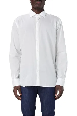 BROOKSFIELD Koszule, Mężczyzna, Biały, 3XL, Klasyczna Biała Koszula