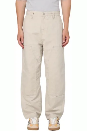 Carhartt Spodnie, Mężczyzna, Beżowy, L, Spodnie Malarskie dla Mężczyzn