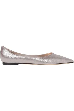 Jimmy Choo Buty, Kobieta, Różowy, 37 EU, Różowe Baletki Eleganckie Komfort