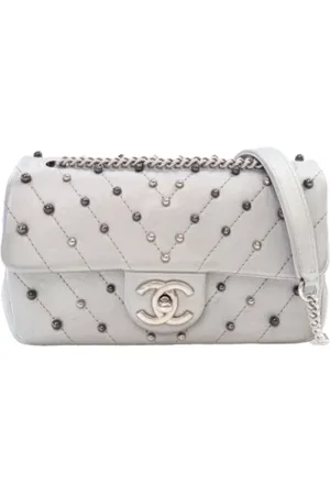 CHANEL Pre-owned, Kobieta, Szary, ONE SIZE, Skóra, Pre-owned Leather chanel-bags