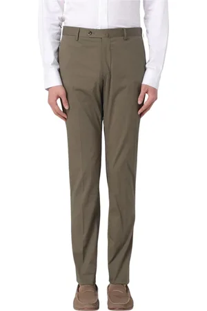 PT Torino Spodnie, Mężczyzna, Zielony, 2XL, Spodnie w stylu wojskowym Slim Fit