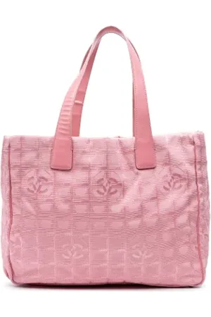 CHANEL Pre-owned, Kobieta, Różowy, ONE SIZE, Nylon, Pre-owned Nylon chanel-bags
