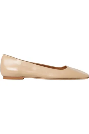 Aeyde Buty, Kobieta, Beżowy, 36 EU, Minimalistyczne Iwory Płaskie Buty