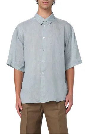 OUR LEGACY Koszule, Mężczyzna, Zielony, L, Mint Casual Button-Up Koszula