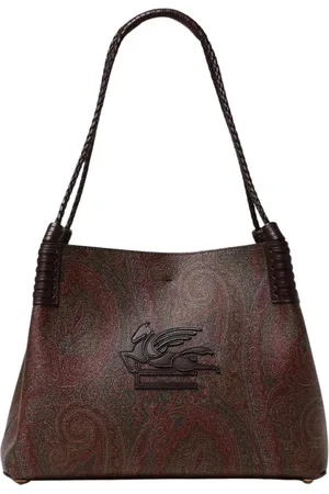 Etro Torebki, Kobieta, brązowy, ONE SIZE, Paisley Print Tote Bag