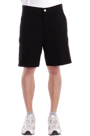 Carhartt Szorty, Mężczyzna, Czarny, S, Szorty z zamkiem i kieszeniami bocznymi