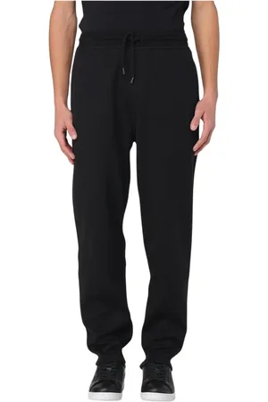 Brunello Cucinelli Spodnie, Mężczyzna, Czarny, 2XL, Niebieskie Spodnie Joggers