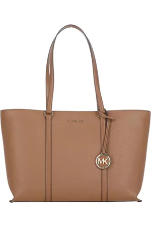 Michael Kors Torebki, Kobieta, brązowy, ONE SIZE, Elegancka Brązowa Torba na Ramię