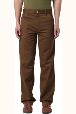 Carhartt Spodnie, Mężczyzna, brązowy, W33, Trwałe Spodnie Regular Fit Czarne