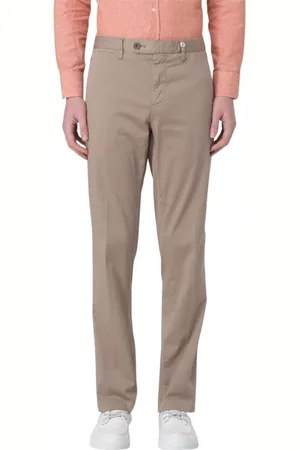 MYTHS Spodnie, Mężczyzna, Beżowy, XL, Zielone Spodnie Casual Spodnie Styl
