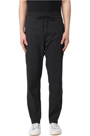 Dondup Spodnie, Mężczyzna, Czarny, W36, Białe Spodnie Casual, Nowoczesny Styl