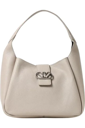Emporio Armani Torebki, Kobieta, Beżowy, ONE SIZE, Żółta skórzana torba na ramię