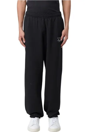 MARTINE ROSE Spodnie, Mężczyzna, Czarny, S, Czarne Signature Sweatpants