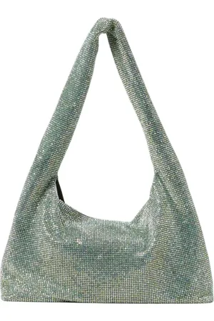 KARA Torebki, Kobieta, Zielony, ONE SIZE, Kolorowa Płócienna Torba na Ramię