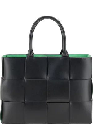 Bottega Veneta Torebki, Mężczyzna, Czarny, ONE SIZE, Czasowa torba skórzana