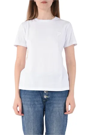 Dondup Koszulki, Kobieta, Biały, S, T-Shirts
