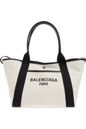 Balenciaga Torebki, Kobieta, Beżowy, ONE SIZE, Len, Torba `Biarritz Medium` typu `shopper`