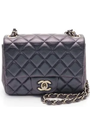 CHANEL Pre-owned, Kobieta, Fioletowy, ONE SIZE, Skóra, Pre-owned Leather crossbody-bags