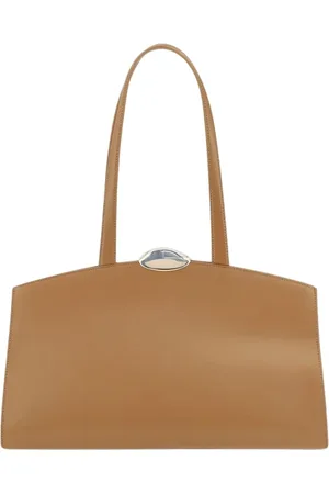 BENEDETTA BRUZZICHES Torebki, Kobieta, brązowy, ONE SIZE, Elegancka Skórzana Torba