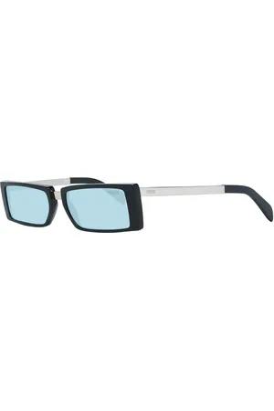 Emilio Pucci Akcesoria, Kobieta, Czarny, ONE SIZE, Czarne Okulary Przeciwsłoneczne Styl Prostokątny
