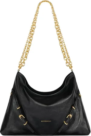 Givenchy Torebki, Kobieta, Czarny, ONE SIZE, Czarna skórzana torba na ramię