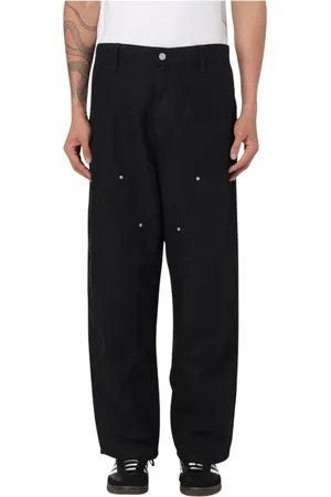 Carhartt Spodnie, Mężczyzna, Czarny, L, Wytrzymałe spodnie robocze