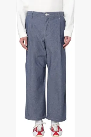 Carhartt Spodnie, Mężczyzna, Niebieski, L, Lekkie spodnie robocze w niebieskim
