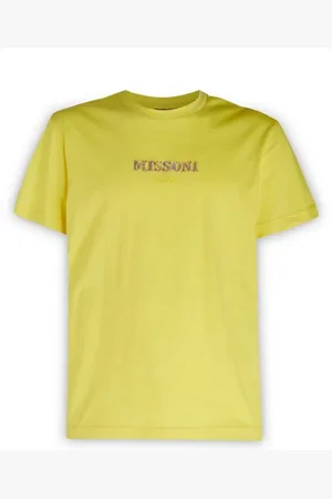 Missoni Koszulki, Mężczyzna, Żółty, M, Stylowe T-shirty dla mężczyzn i kobiet