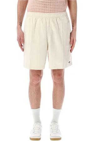 Obey Szorty, Mężczyzna, Biały, L, Stylowe Casual Tailored Szorty z Kieszeniami