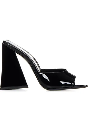 The Attico Buty, Kobieta, Czarny, 36 EU, Skóra, Devon Mules