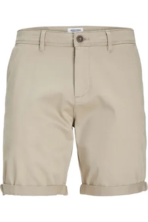 JACK & JONES Szorty, Mężczyzna, Beżowy, XL, Klasyczne Szorty Chino