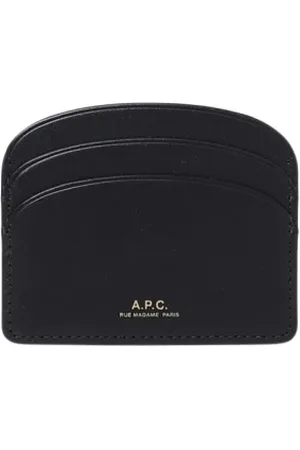 A.P.C. Akcesoria, Kobieta, Czarny, ONE SIZE, Czarny Portfel na Karty