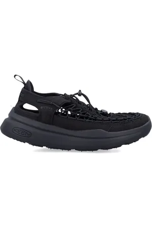 Keen Buty, Mężczyzna, Czarny, 43 1/2 EU, Unikalne Sneakersy z dwoma paskami